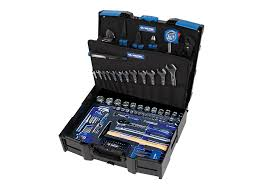 Juego de Caja de Herramientas Combinada 112 Piezas 1/4" y 1/2" Mango Madera King Tony