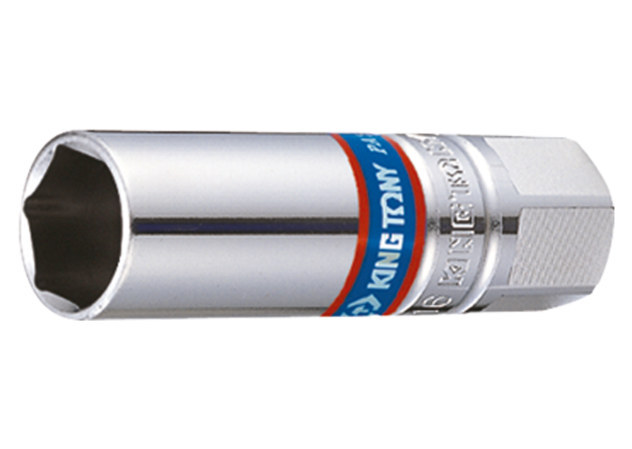 Socket para Bujías 3/8" x 21 mm (13/16") Caucho (363521)