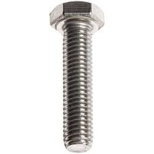 Tornillo Hexagonal Acero Inoxidable 304 5/16-18 x 3" Rosca Total
