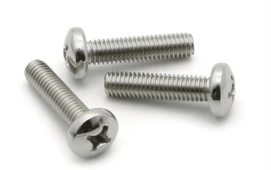 Tornillo Cabeza Redonda Acero Inoxidable M10 x 60mm