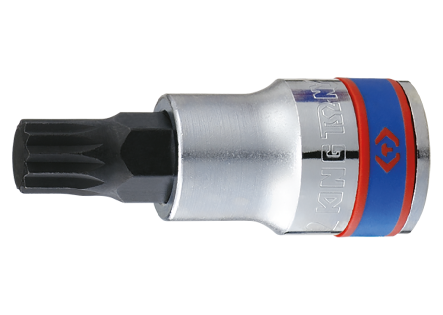 Socket Corto con Punta 12 Estría 1/2" x 12 mm (402612) King Tony