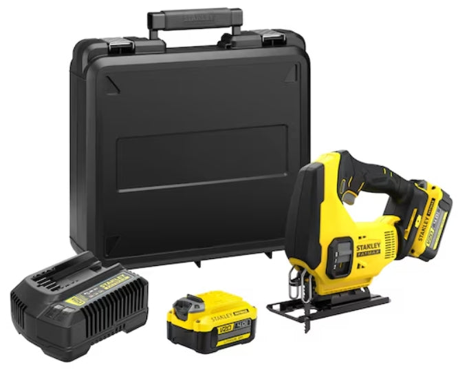 Sierra Caladora 20V 4.0Ah 2 Baterias + Cargador Stanley