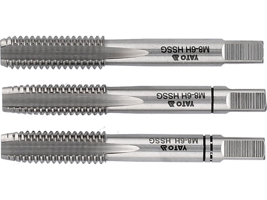 Macho 3 Piezas 8 x 1.25 mm Yato