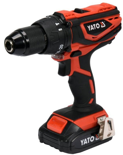 Taladro Percutor 1/2" 18V 2 AH 40 Nm + Batería y Cargador Yato