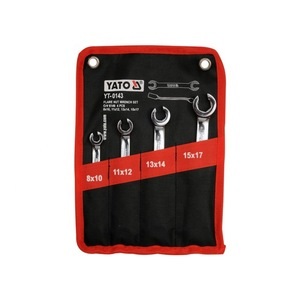 Juego de Llave de Tuerca Abocada 4 Piezas