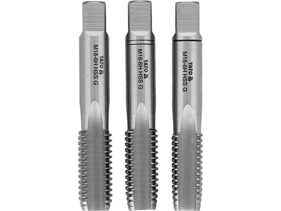 Macho 3 Piezas 18 x 2.50 mm Yato