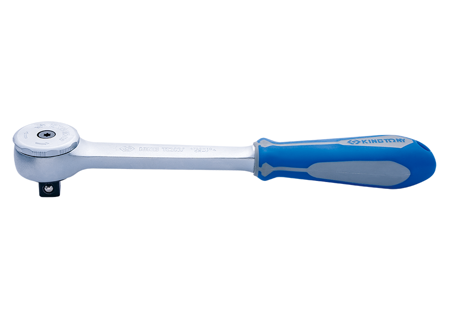 Ratchet con Redonda Mango Goma Desenganche Rápido 1/2" x 10" King Tony