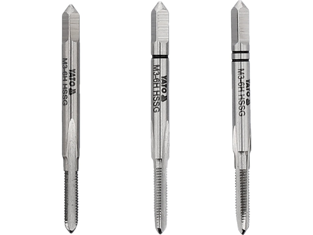 Macho 3 Piezas 4 x 0.70 mm Yato