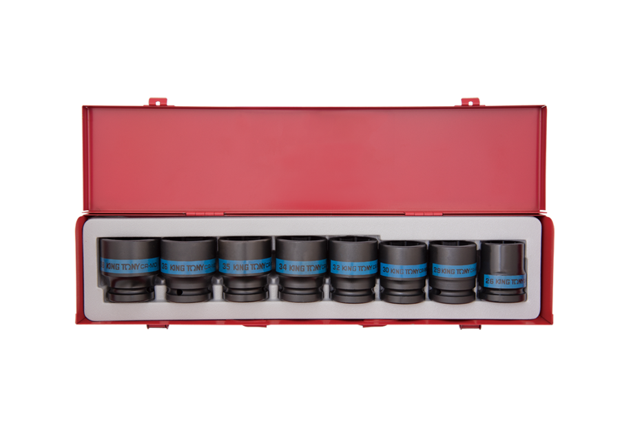 Jgo Socket Impacto Corto 3/4 26-38M 8Pz