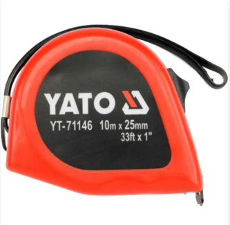 Cinta Métrica 10M X 25MM / 33FT X 1" Yato