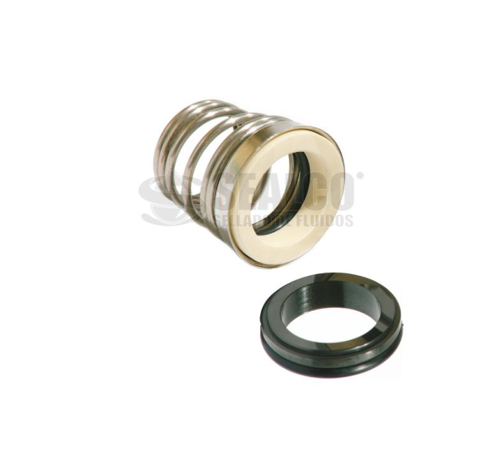 Sello Mecánico Tipo 21 Carbón/Cerámica/Nitrilo 1"