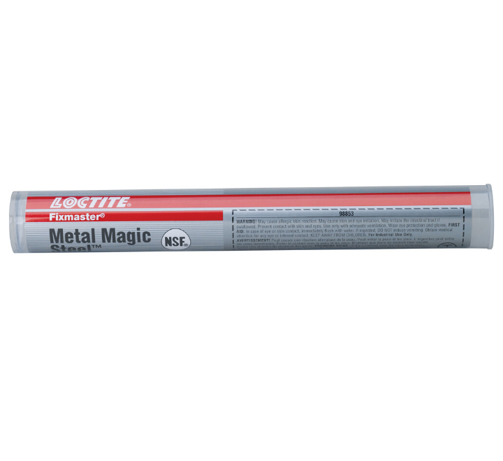 Epóxico Tipo Masilla Moldeable Barra 4 Oz Metal Magic Steel Loctite