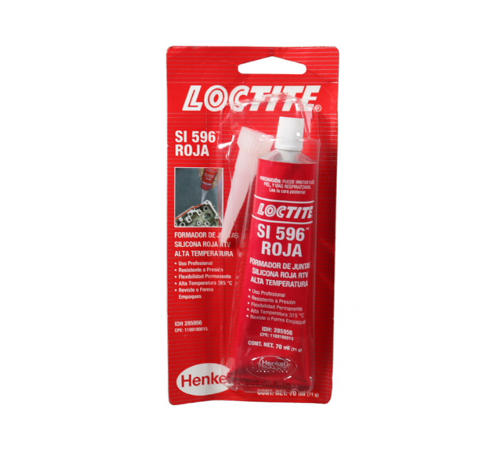 Silicona Roja RTV Blister 2.36 Oz 70 ml Loctite