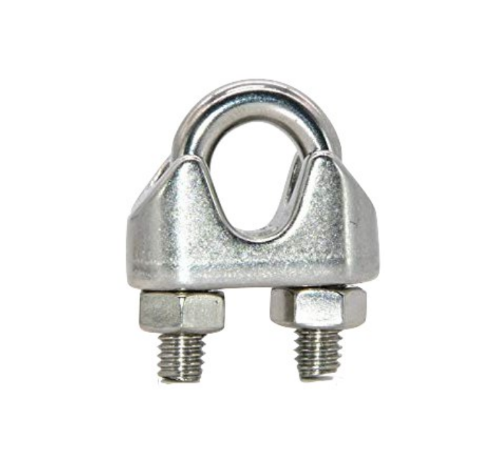 Grapa Aprieta Cable Galvanizado 1/2" (13M) Angelito