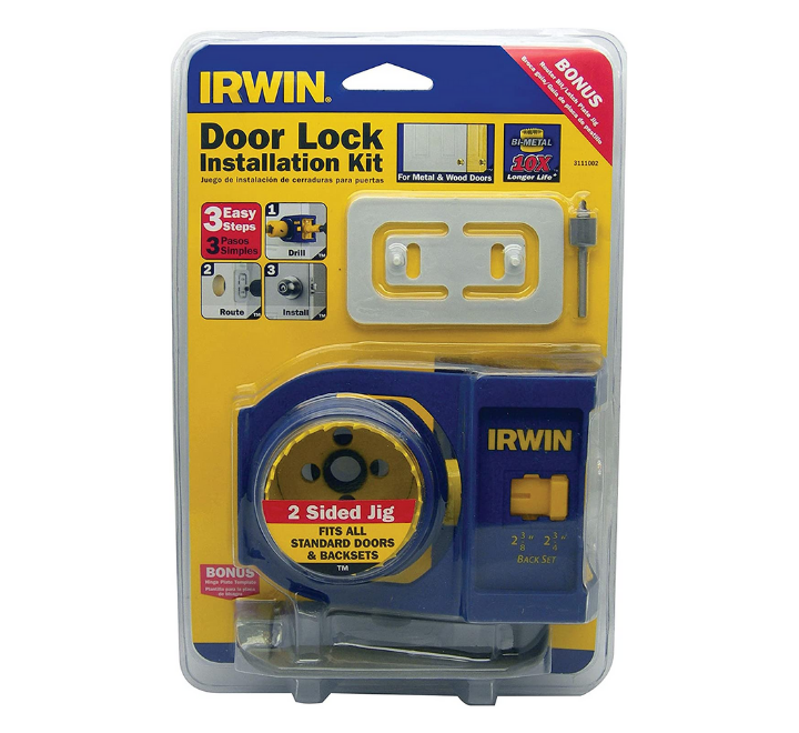 Juego de Instalación Cerraduras Bi-Metal Irwin