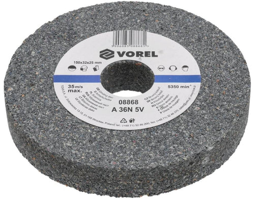 Imagen de Piedra Esmeril A36 6 X 3/4 X 1-1/4 - HT automotriz e industrial