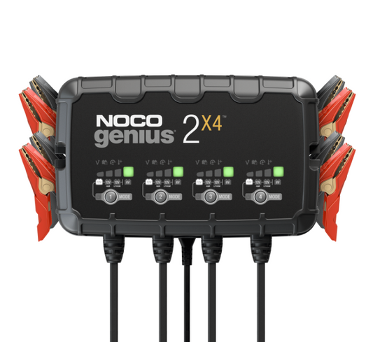 Cargador de Batería Multibancos 6 V / 12 V 8 AMP NOCO