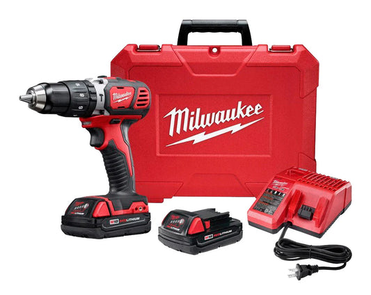 Taladro/Drill Martillo 18V Drive 1/2" 0-400/0-1800 RPM 2 Baterías Cargador | HT Panamá