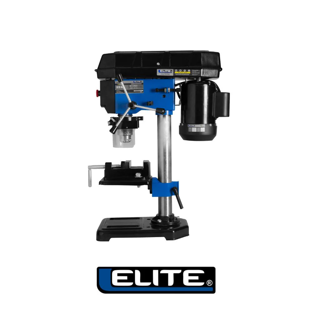 Taladro de Banco 500W Altura 580 mm Mandril 16 mm 5 Velocidades 110V 60Hz 1 Fase | ELITE