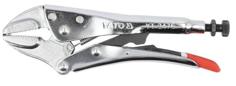 Imagen de Pinza Presion Recta Cromada 10" - HT automotriz e industrial