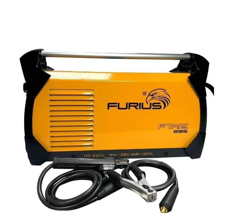 Máquina para Soldar Tipo Inversor Fire 285 - 280 AMP 110/220V Furius | Furius