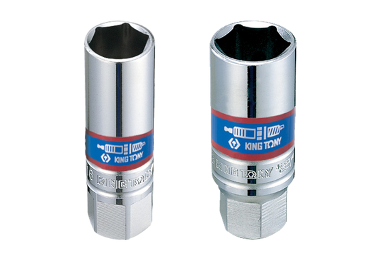 Socket para Bujias 3/8" x 21mm (13/16") Caucho King Tony 363521 - foto oficial fabricante