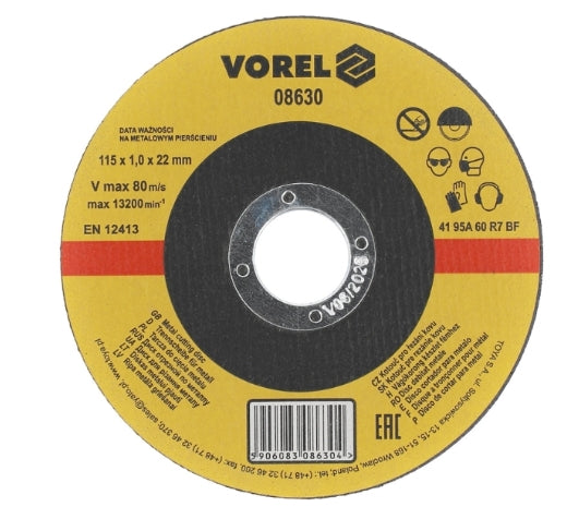 Imagen de Disco Corte Metal Delgado 4-1/2 X 0.4 X 7/8 - HT automotriz e industrial