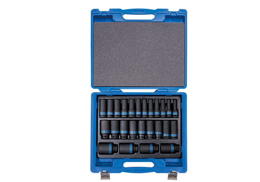 Juego de Socket Impacto 1/2" 6 Puntas 25 Piezas King Tony 4435MP - foto oficial fabricante
