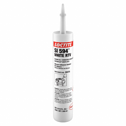 Imagen de Silicona de Cartucho Color Blanco Rtv 300 Ml (TEROSON) - HT automotriz e industrial