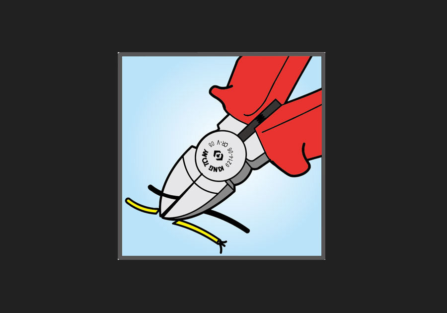 Alicate Corte Diagonal 6-1/2" 1000V
