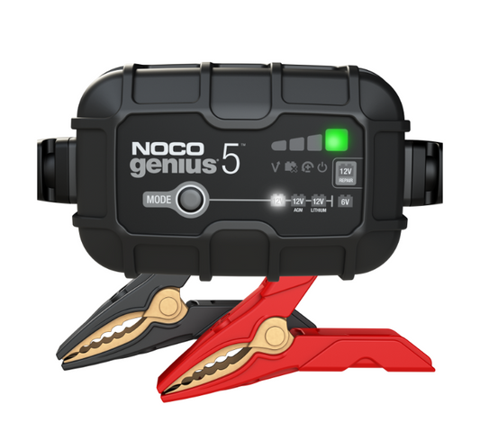 Cargador de Batería Inteligente 6 V / 12 V 5 AMP NOCO