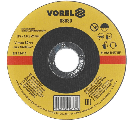 Imagen de Disco Corte Metal Delgado 4-1/2 X 0.4 X 7/8 - HT automotriz e industrial