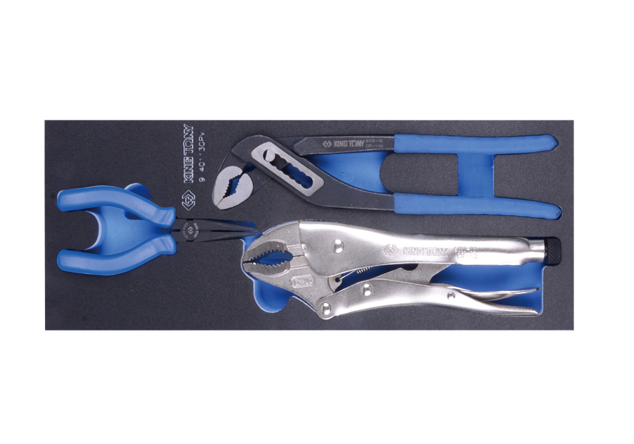 Juego de Pinza ,Alicates y Abrazaderas 3 Piezas