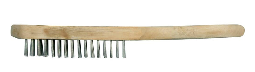 Imagen de Cepillo Mango Madera Alambre 4 Hileras - HT automotriz e industrial