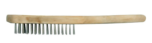 Imagen de Cepillo Mango Madera Alambre 4 Hileras - HT automotriz e industrial