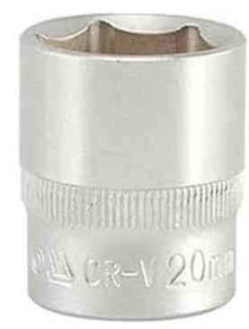 Socket Corto 3/8" x 20 mm 6 Puntas Yato