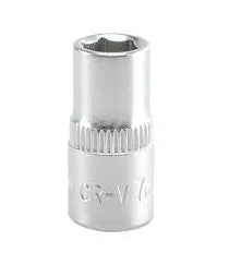 Socket Corto 1/4" x 7 mm 6 Puntas Yato