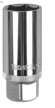 Socket para Bujías 3/8" x 21 mm Yato
