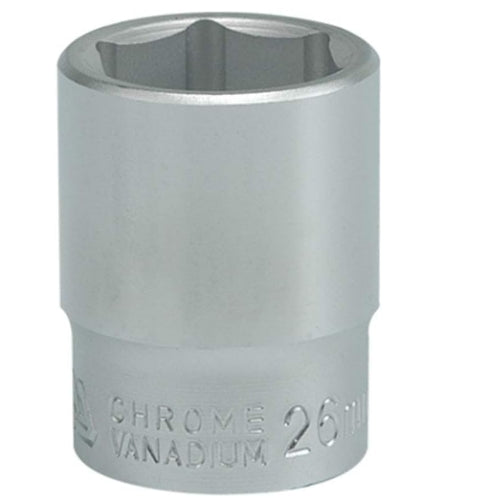 Socket Corto 3/4" x 26 mm 6 Puntas Yato