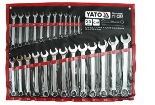 Juego de Llave Combinada 25 Piezas 6-32 mm Yato