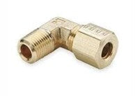Conexion de Bronce Nptf Macho 1/2" Para Manguera de 1/2" Codo de 90 | Continental