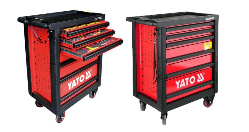 Caja de Herramientas Aisladas de 1000 V - 6 Gavetas 70 Piezas | Yato