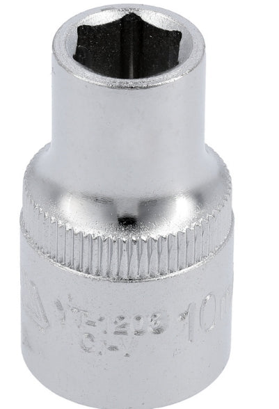 Socket Corto 1/2" x 10 mm 6 Puntas Yato