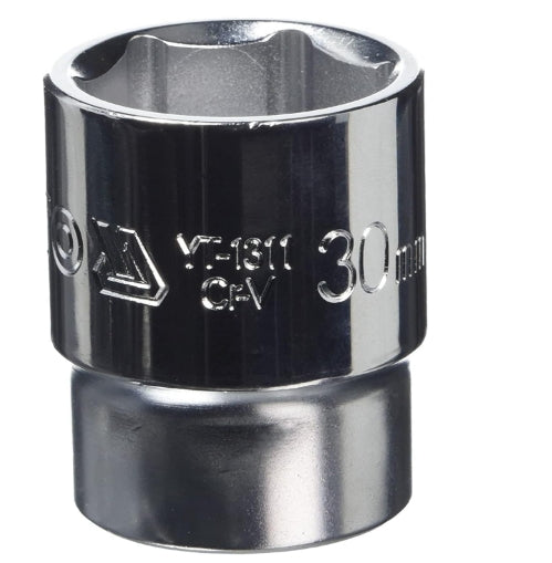 Socket Corto 3/4" x 30 mm 6 Puntas Yato