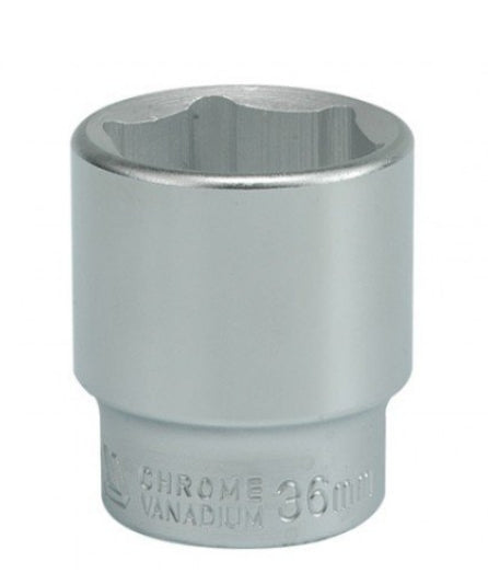 Socket Corto 3/4" x 36 mm 6 Puntas Yato