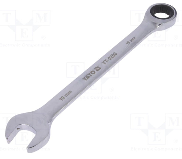 Llave Combinada 19 mm Ratchet Yato