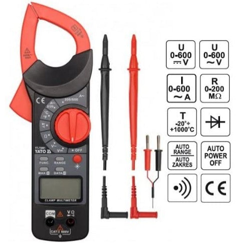 Amperímetro Digital Yato