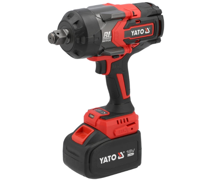 Pistola de Impacto 3/4" 18 V 1770 Libras/ft + Batería 6 AH y Cargador | Yato