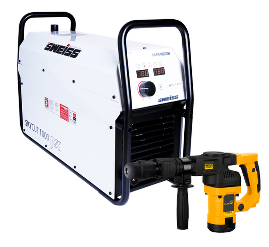 Cortador de Plasma Sweiss Skycut 1000 Ultraconnect 220V Monofásico/Trifásico