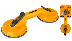 Soporte para Ventosa Doble para Vidrio ABS 50 kg (115 mm) | Ingco